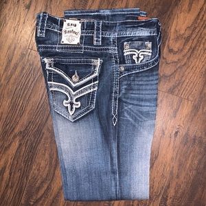Men Rock Revival Jeans